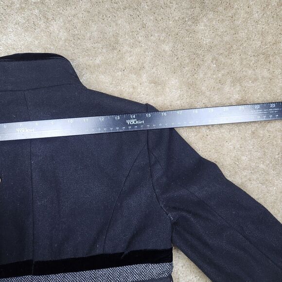 BKE Outerwear Wool Blend Tribal Cuffs Aztec Mid Size S Western - Picture 8 of 9